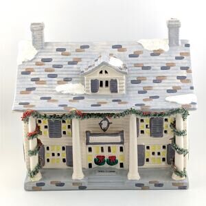 Vintage Department 56 Snow Village Cumberland House 50245 Retired Working Light